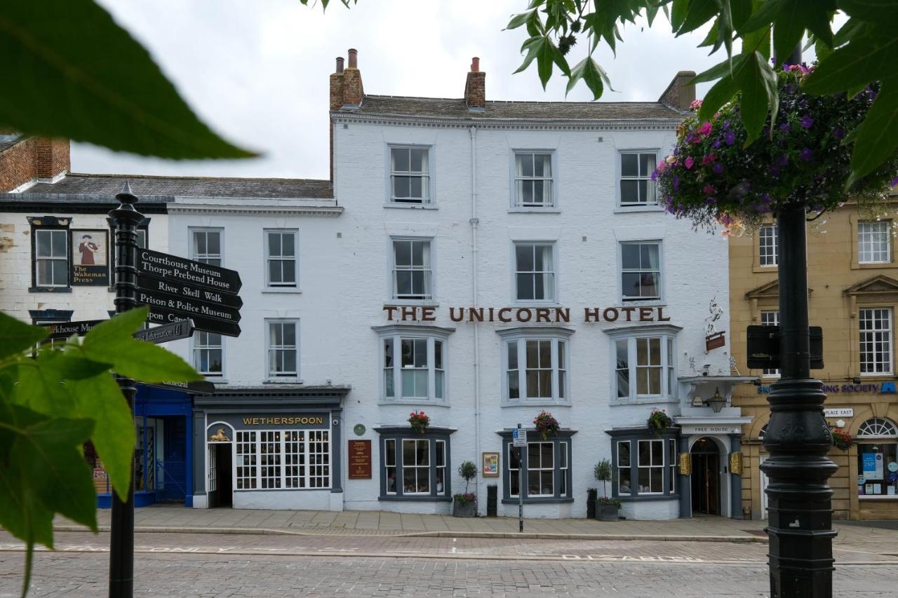The Unicorn Hotel Wetherspoon Ripon Exteriér fotografie